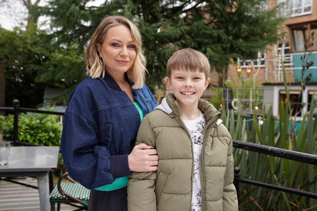 marie and arlo fielding in hollyoaks