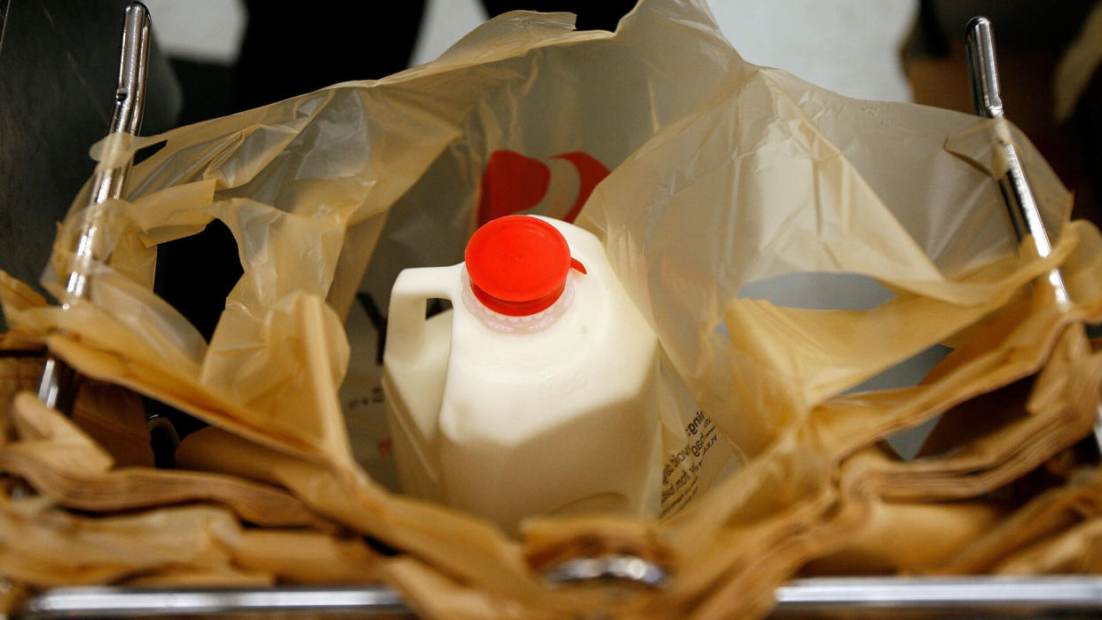half gallon of milk