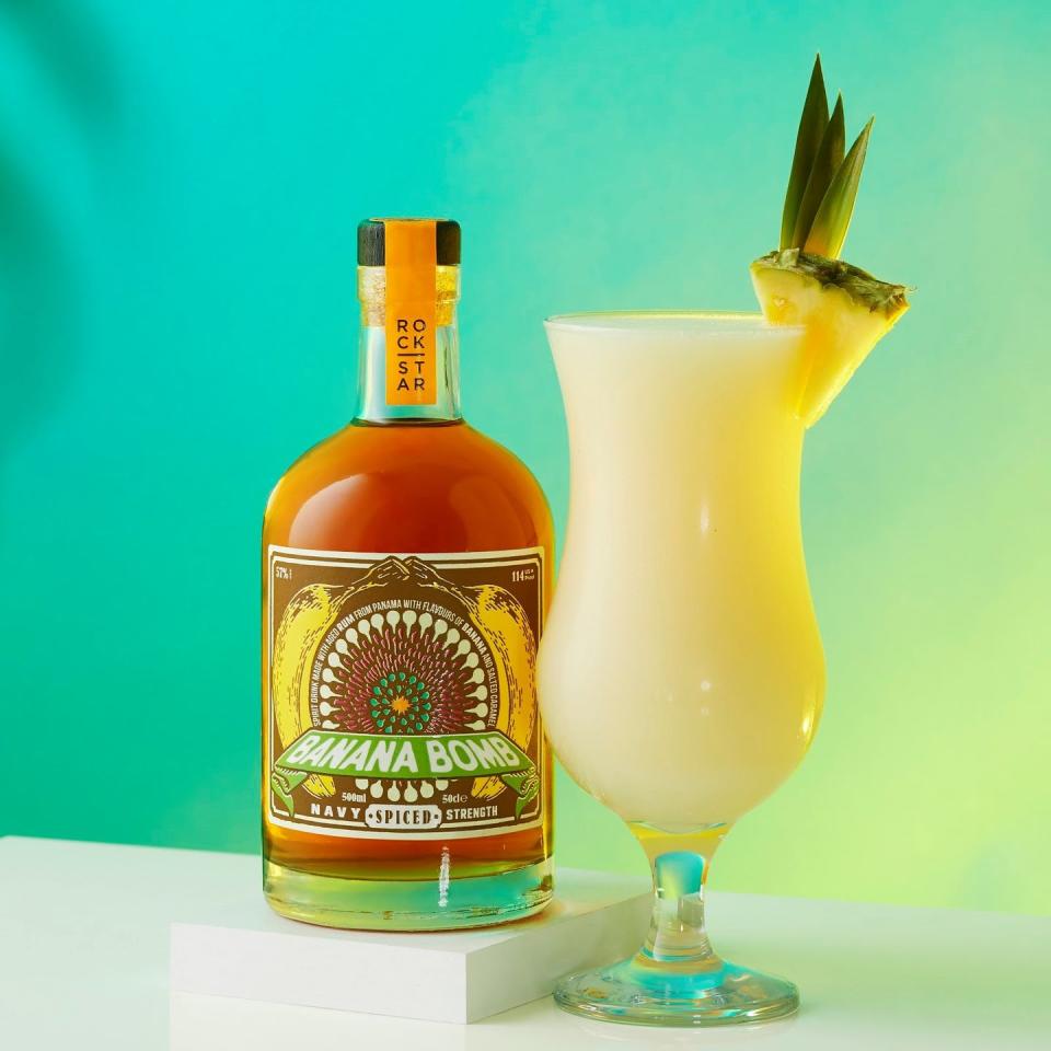 banana colada cocktail recipe