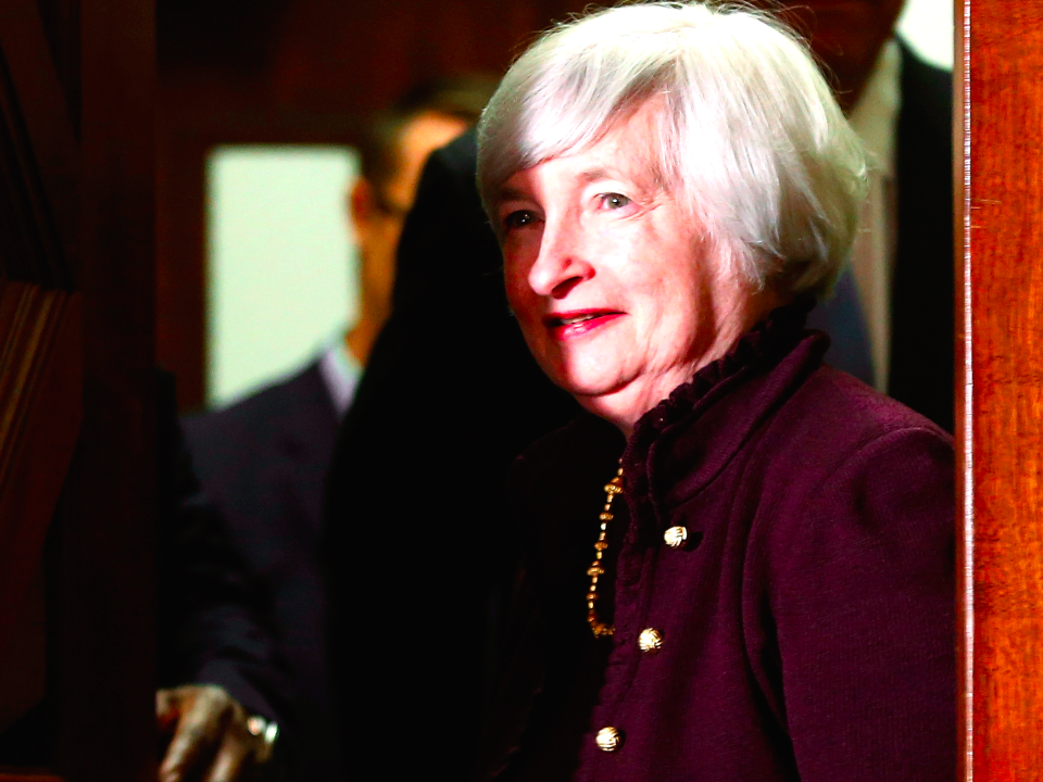 Janet Yellen shadows