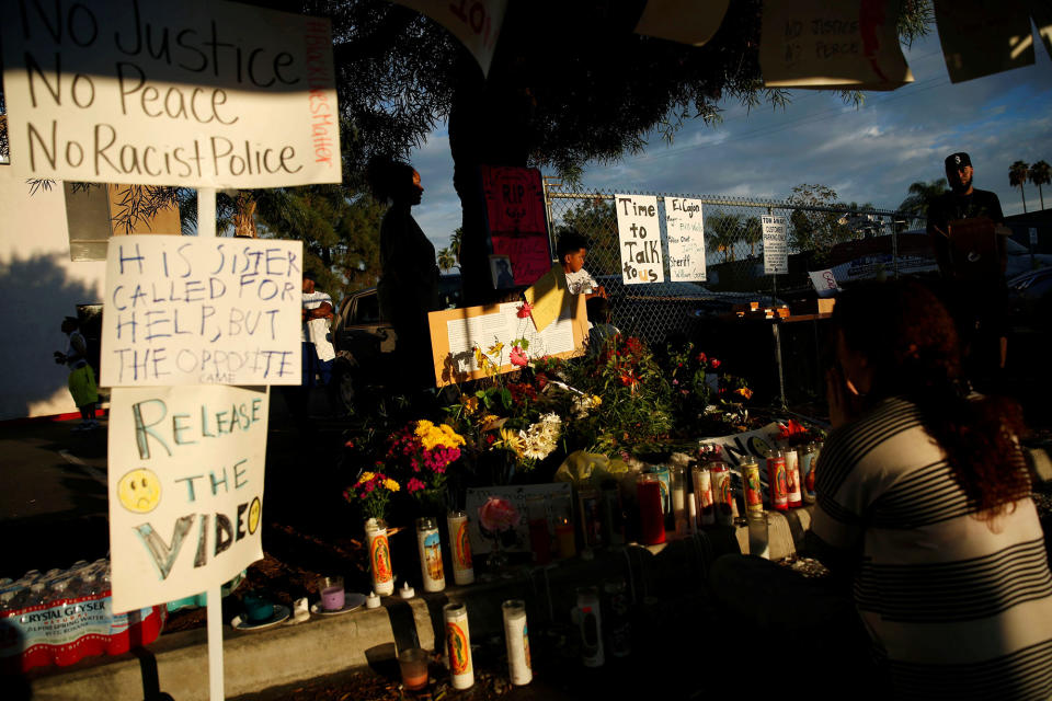 Police shoot and kill a man in El Cajon, Calif.