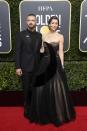 <p>Justin und Jessica, beide in Dior, bewiesen bei der Verleihung der Golden Globes im Januar 2018 ihr Modebewusstsein. [Bild: Getty] </p>