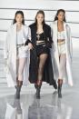 <p>During the AW20 season, Hadid walked the Chanel, Miu Miu, Isabel Marant, Lanvin, Missoni, Versace, Fendi, Moschino, Prada, Proenza Schouler, Marc Jacobs and Tom Ford, all while potentially already being pregnant. We are in awe. </p>