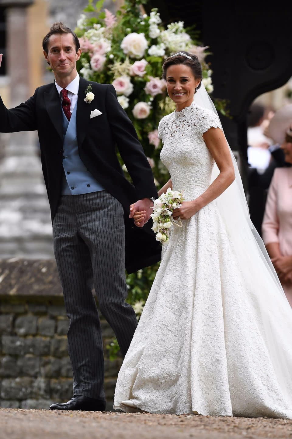 Giles Deacon designed Pippa Middleton's wedding dress and has offered his services to Megan. Photo: Getty