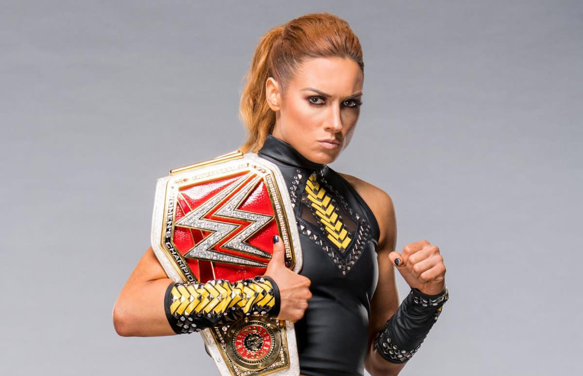 WWE Raw Women's Champion Becky Lynch. (Photo courtesy of WWE)