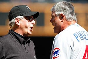 Nobody has gone jaw to jaw with umpires quite like Lou Piniella