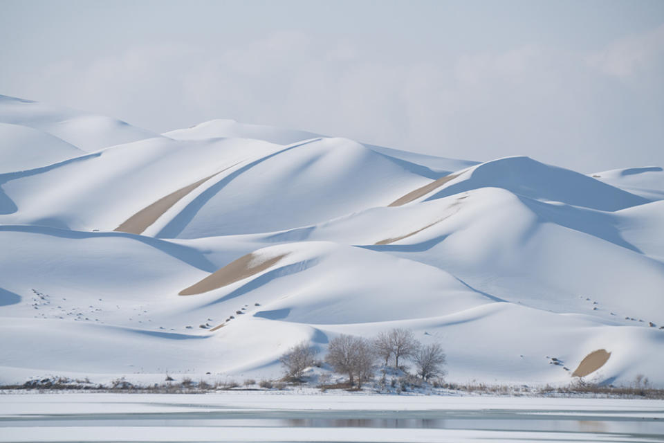 塔克拉瑪干沙漠（Photo by Yang Kun/VCG via Getty Images, Image Source : Getty Editorial）