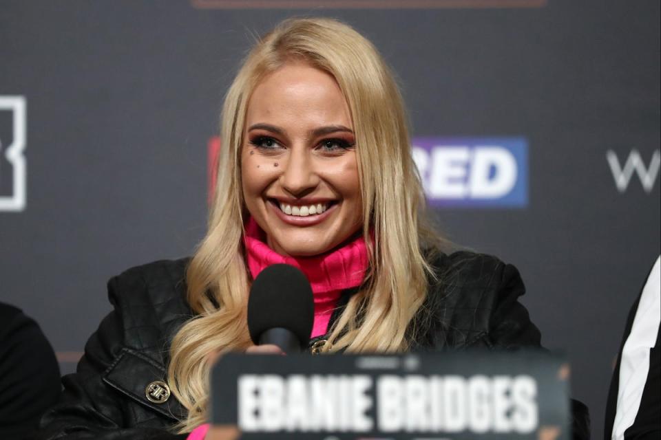 Ebanie Bridges has huge support in Leeds ahead of her fight with Shannon O’Connell (Getty Images)