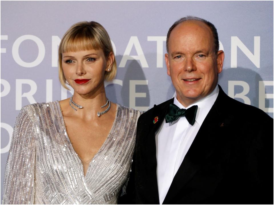 Princess Charlene Prince Albert Monaco