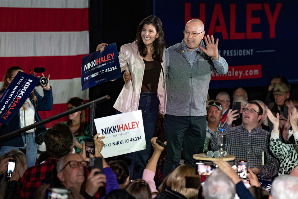 Nikki Haley in Myrtle Beach (Allison Joyce / Anadolu Agency via Getty Images)