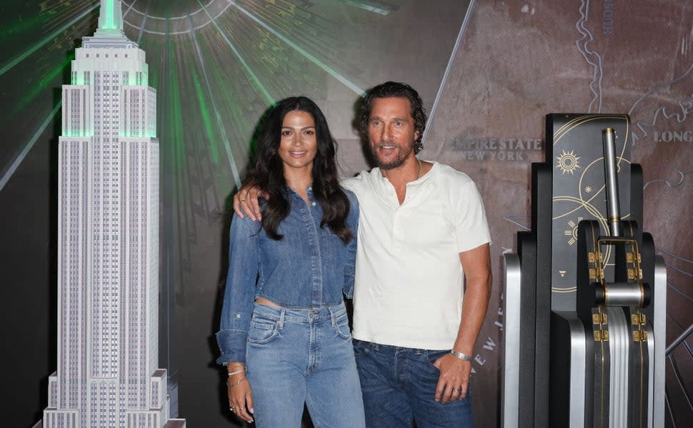 Matthew McConaughey Camila Alves