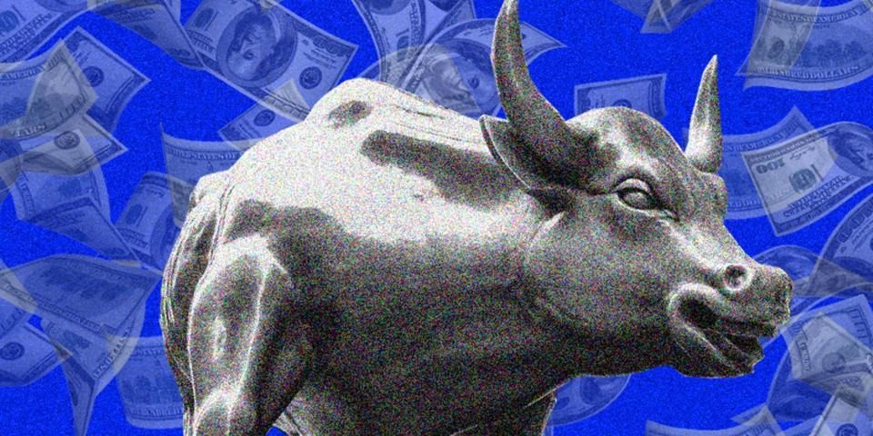 Market bull money stocks