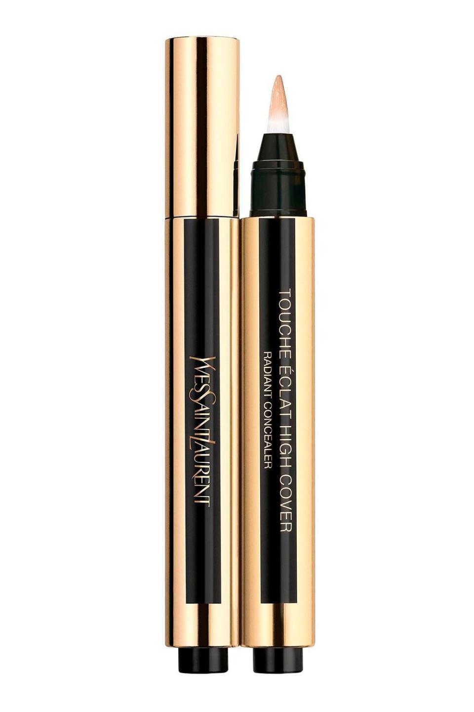 13) YSL Touche Éclat High Cover Radiant Under-Eye Concealer