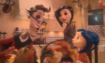 <p>This sinister movie adapted from the <a href="https://www.amazon.com/Coraline-Neil-Gaiman/dp/0380807343?tag=syn-yahoo-20&ascsubtag=%5Bartid%7C10055.g.2661%5Bsrc%7Cyahoo-us" rel="nofollow noopener" target="_blank" data-ylk="slk:2002 children's book;elm:context_link;itc:0;sec:content-canvas" class="link ">2002 children's book</a> shows kids that they should be careful what they wish for. The stop-motion animated film is about a young girl named Coraline who discovers an eerie secret about a parallel universe where an alternate version of her family tempts her with big promises. Of course, this seemingly better reality turns out to be more dangerous than expected. </p><p><a class="link " href="https://www.amazon.com/gp/video/detail/B089DVGGXD?tag=syn-yahoo-20&ascsubtag=%5Bartid%7C10055.g.2661%5Bsrc%7Cyahoo-us" rel="nofollow noopener" target="_blank" data-ylk="slk:WATCH ON AMAZON;elm:context_link;itc:0;sec:content-canvas">WATCH ON AMAZON</a> <a class="link " href="https://go.redirectingat.com?id=74968X1596630&url=https%3A%2F%2Fitunes.apple.com%2Fus%2Fmovie%2Fcoraline%2Fid1518692004&sref=https%3A%2F%2Fwww.goodhousekeeping.com%2Fholidays%2Fhalloween-ideas%2Fg2661%2Fhalloween-movies%2F" rel="nofollow noopener" target="_blank" data-ylk="slk:WATCH ON ITUNES;elm:context_link;itc:0;sec:content-canvas">WATCH ON ITUNES</a><br> </p>