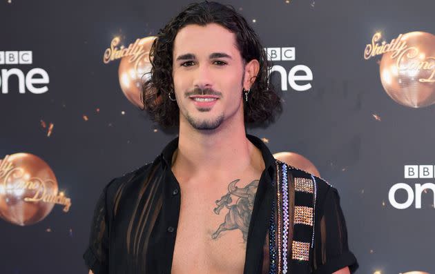 Graziano Di Prima at the launch of Strictly in 2018