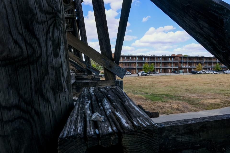 The First and Main development in Northport was once the terminus of the historic Byler Road, the first road authorized by the Alabama State Legislature. It is seen Oct. 26, 2023.