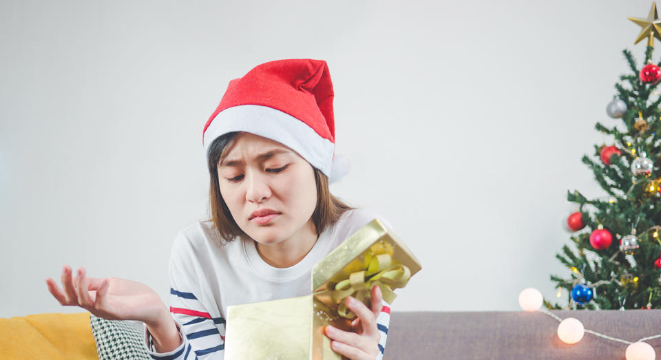 People revealed their least favourite Christmas gifts on social media. [Photo: Getty]