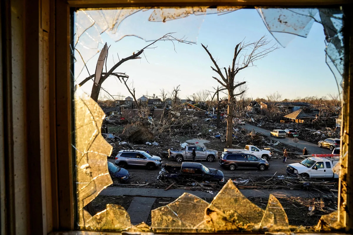 Kentucky inmate turns himself in after surviving deadly tornado strike on candle factory