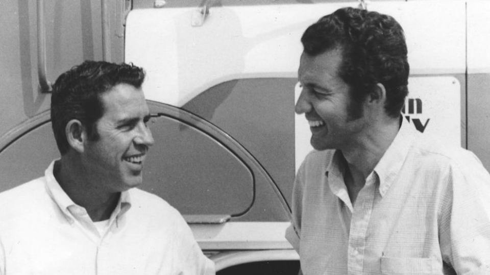 David Pearson and Richard Petty