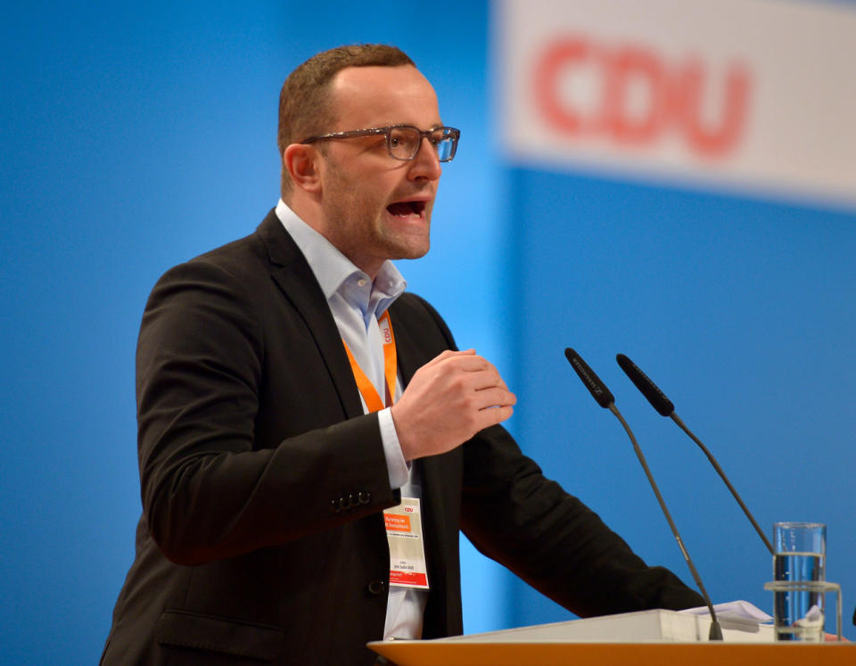 Jens Spahn kann sich voraussichtlich über das Amt des Gesundheitsministers freuen. (Bild-Copyright: Associated Press)