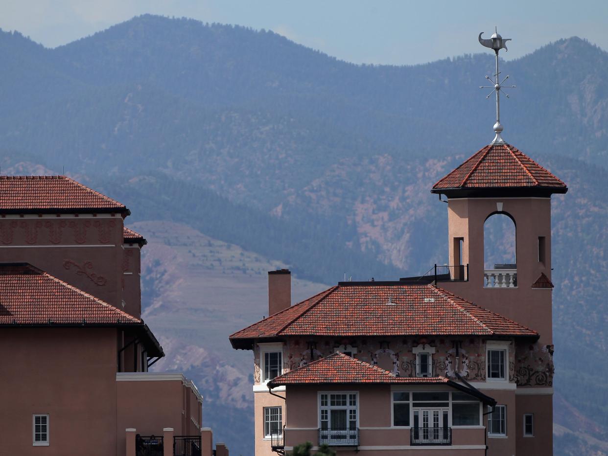 The Broadmoor in Colorado Springs.