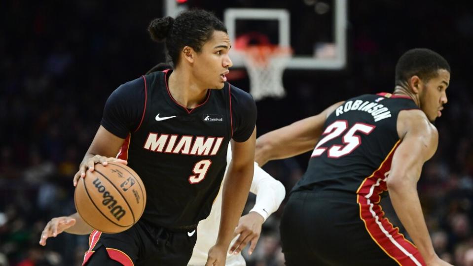 NBA: Miami Heat at Cleveland Cavaliers