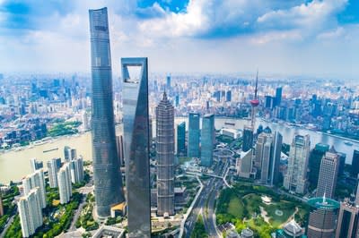 Breathtaking panoramas of Shanghai Pudong