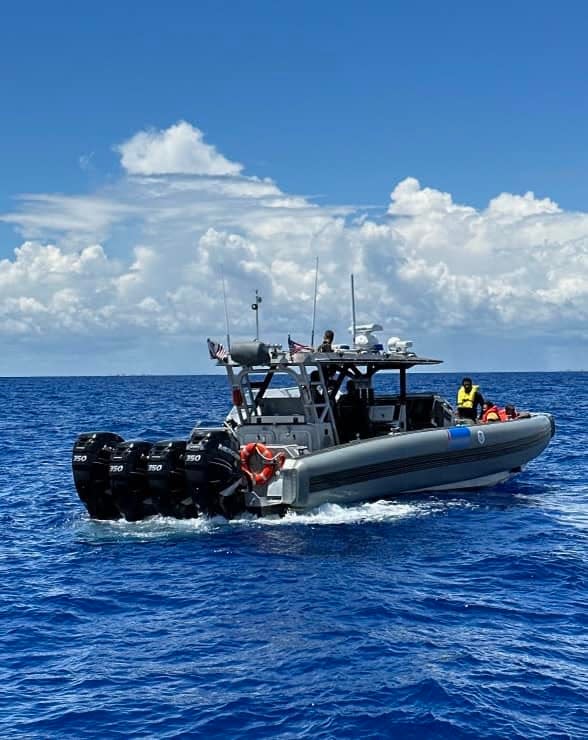 A Martin County Sheriff's Office marine unit assisted U.S. Customs and Border Patrol find a boat carrying 12 migrants from Haiti, according to sheriff's officials.