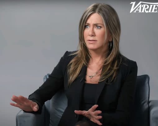 During public discourse about nepotism and privilege, Jennifer Aniston, whose parents were successful actors, told Variety's Actors on Actors, 