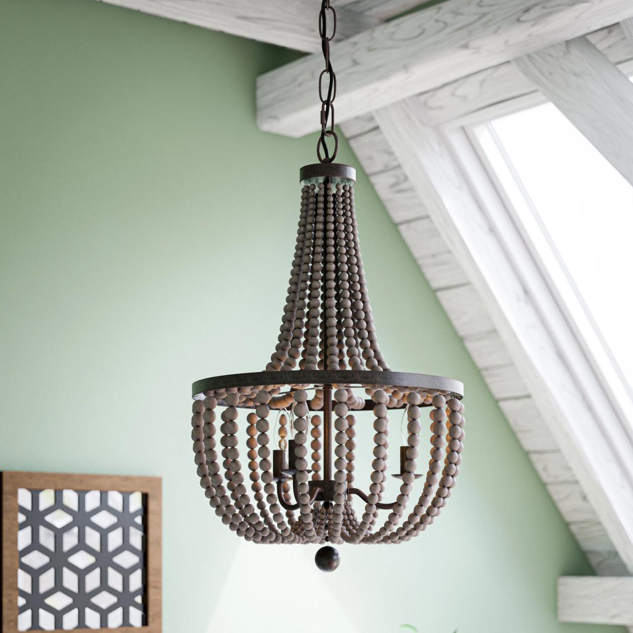 Aayan 3 - Light Dimmable Empire Chandelier