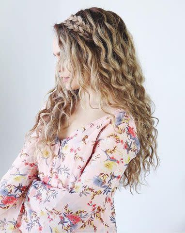 Long Cotton Curly Preppy Hair (Blonde)