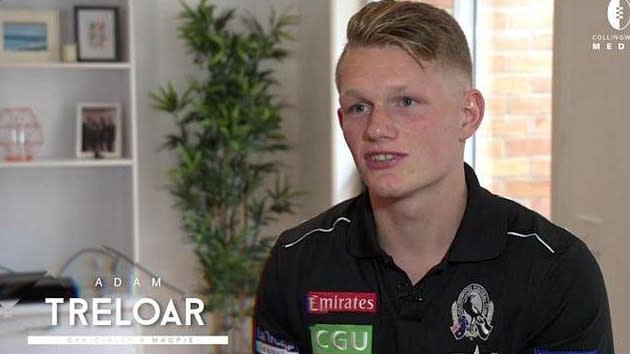 After the video leak and drama surrounding the protracted move, Collingwood receives Adam Treloar and a second round pick (no.28), with GWS getting a first round pick (no.7), a fourth round pick (no.65) and a 2016 first round pick.