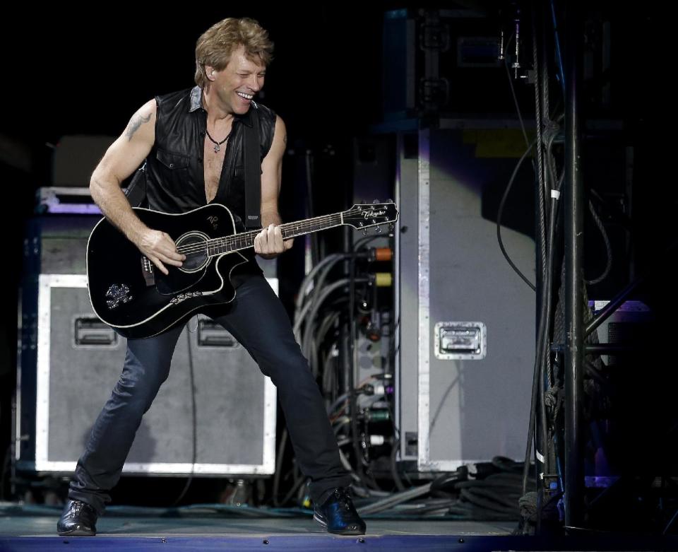 Jon Bon Jovi is part of a group trying to buy the Buffalo Bills. (AP) 