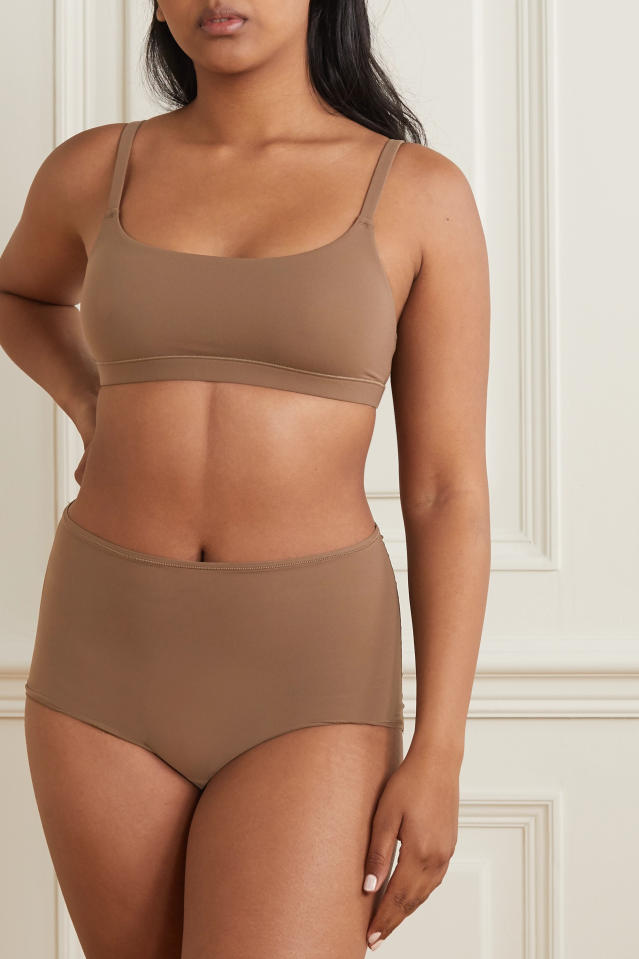 SKIMS Fits Everybody High Waisted Thong - Oxide