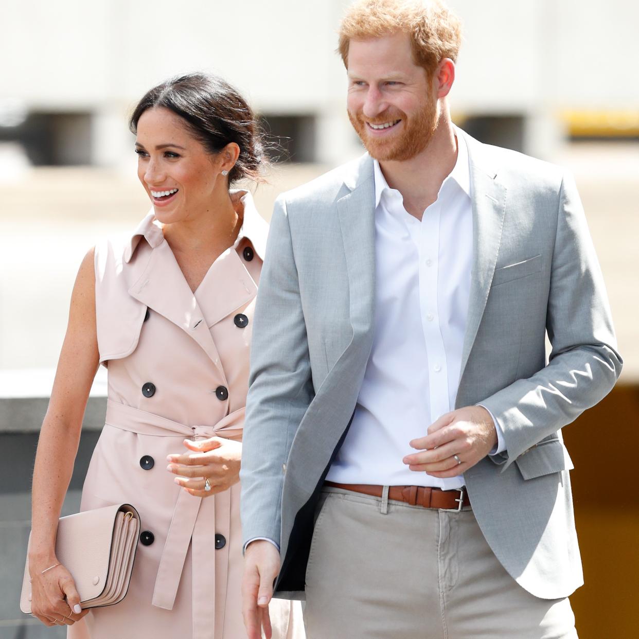  Prince Harry and Meghan Markle. 