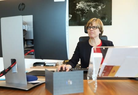 Catherine De Bolle head of Europol chief warns of technological shortcomings of law enforcement in The Hague