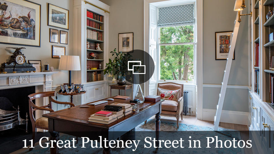 Great Pulteney Street bath townhouse