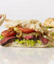 Grilled Steak Sandwich with Blackened Onions Recipe