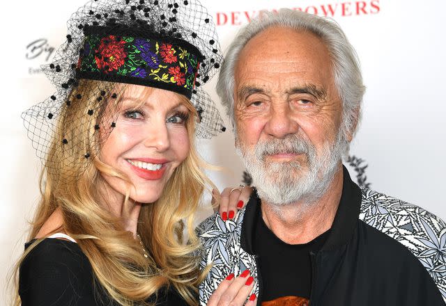 <p>Albert L. Ortega/Getty</p> Shelby Chong and Tommy Chong attend Film Fest Los Angeles held at Regal LA Live on November 19, 2022 in Los Angeles, California.