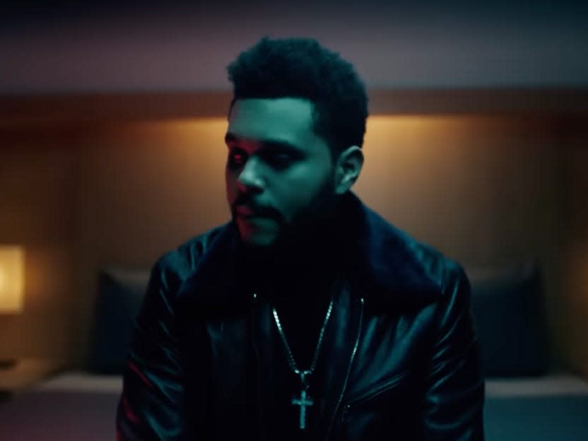 Music video for The Weeknd's "Starboy."