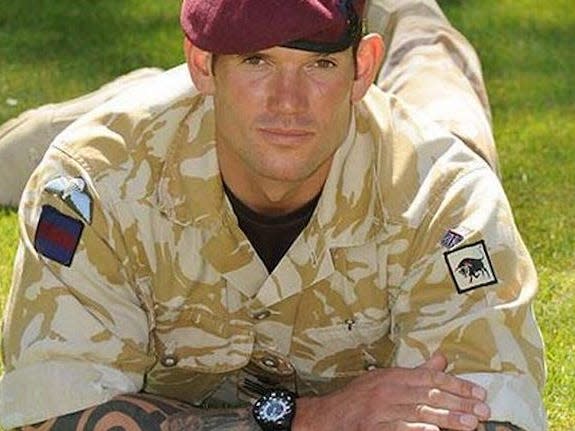 British Sergeant Craig Harrison, record-breaking British Army sniper