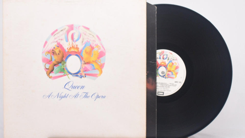 Queen A Night At The Opera vinyl record