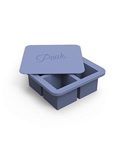 18) W&P Peak Silicone Extra Large Cube Ice Tray with Protective Lid