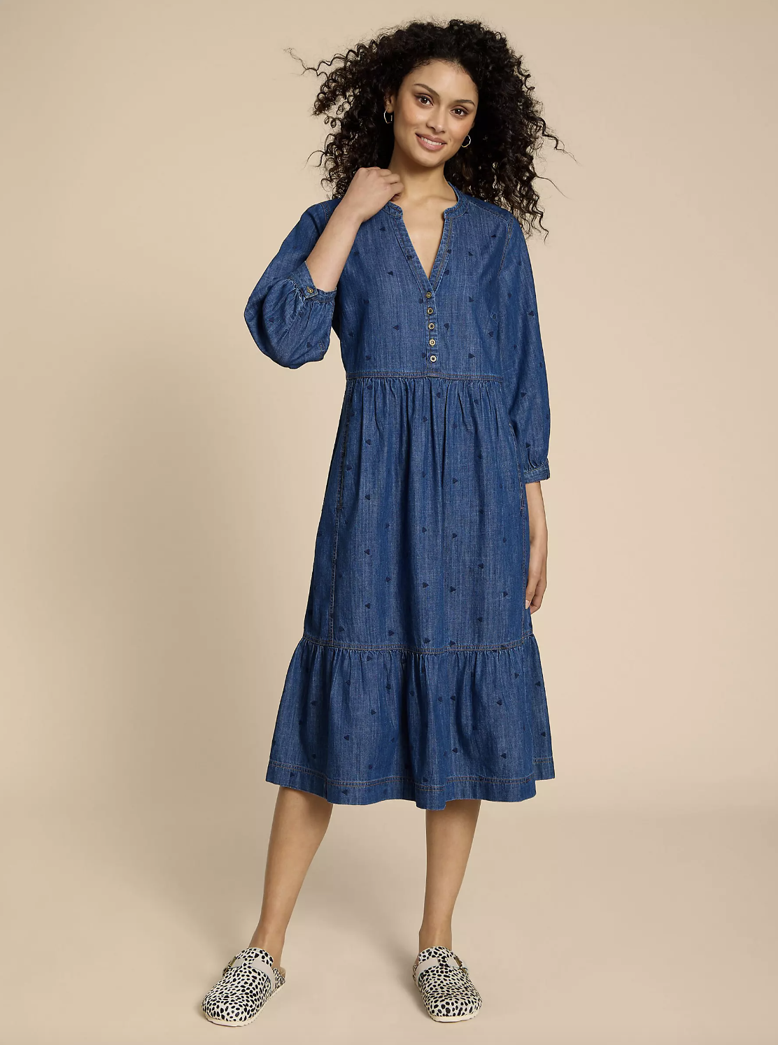 Denim dresses are trending for spring, here are 17 still in stock