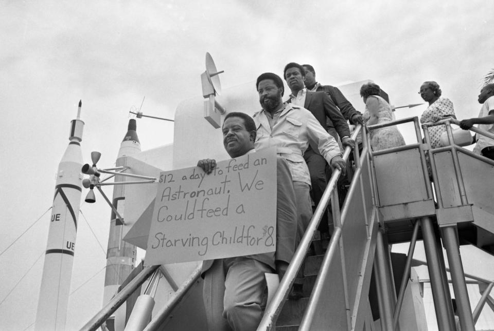 Apollo 11 protest