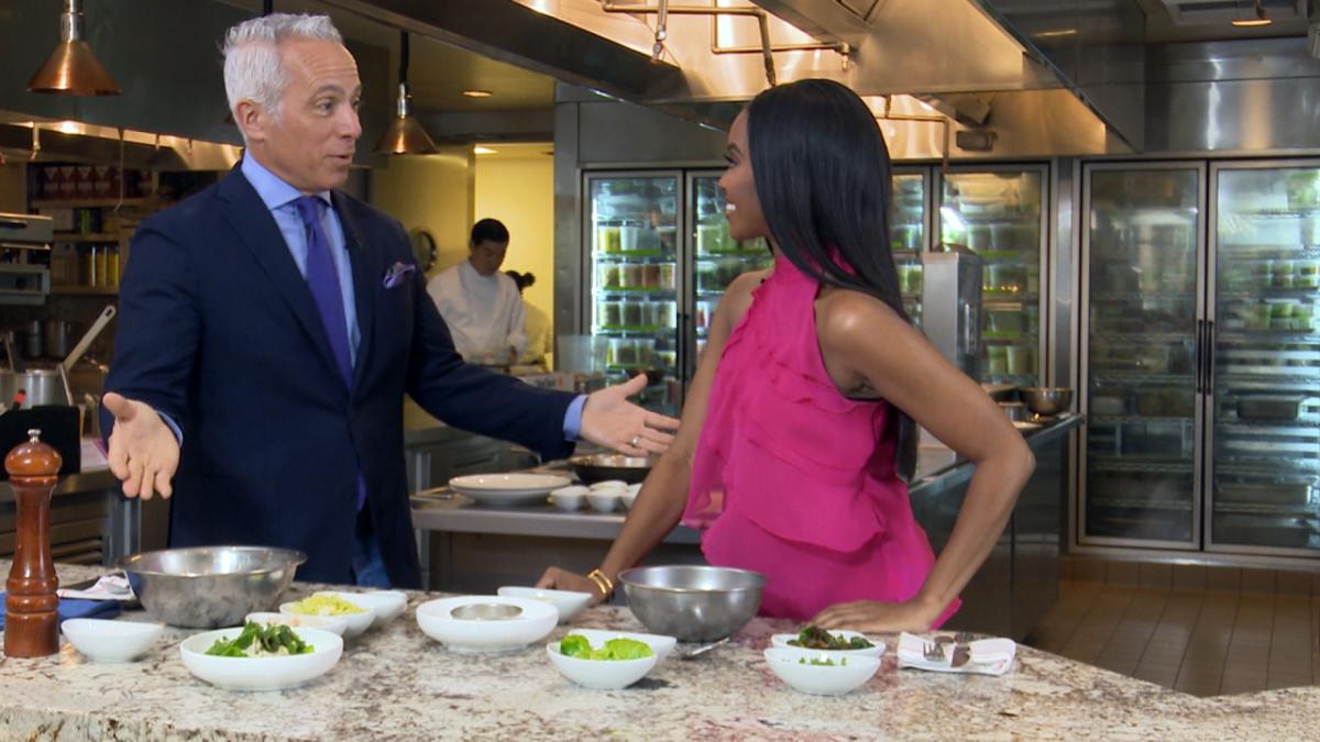 Cooking with chef Geoffrey Zakarian at Georgie in Beverly Hills