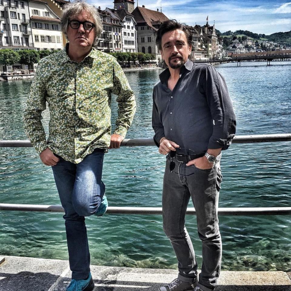 Richard Hammond with co-star James May