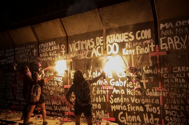 International Women's Day in Mexico City