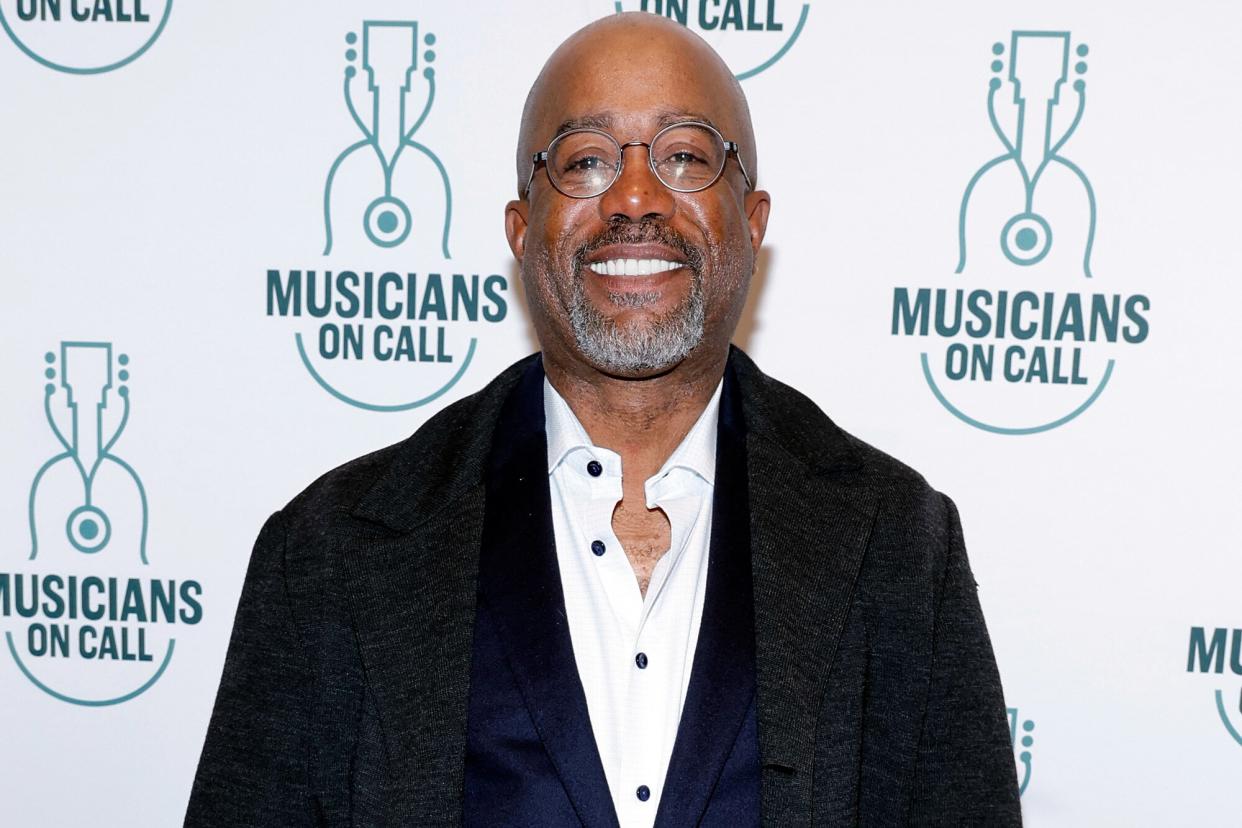 Darius Rucker attends the Musicians On Call celebration of Millions Of Moments at Wildhorse Saloon on January 26, 2023 in Nashville, Tennessee.