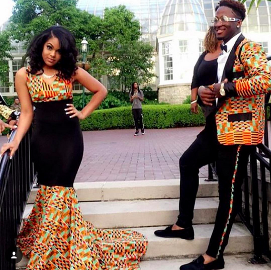 Kente-klad and killing it!